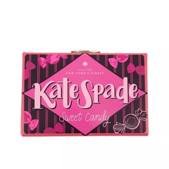 kate spade Handbags - ❤️🔹️KATE SPADE 🔹️Candy Shop Sweet Wrapper Clutch ✨️🩷